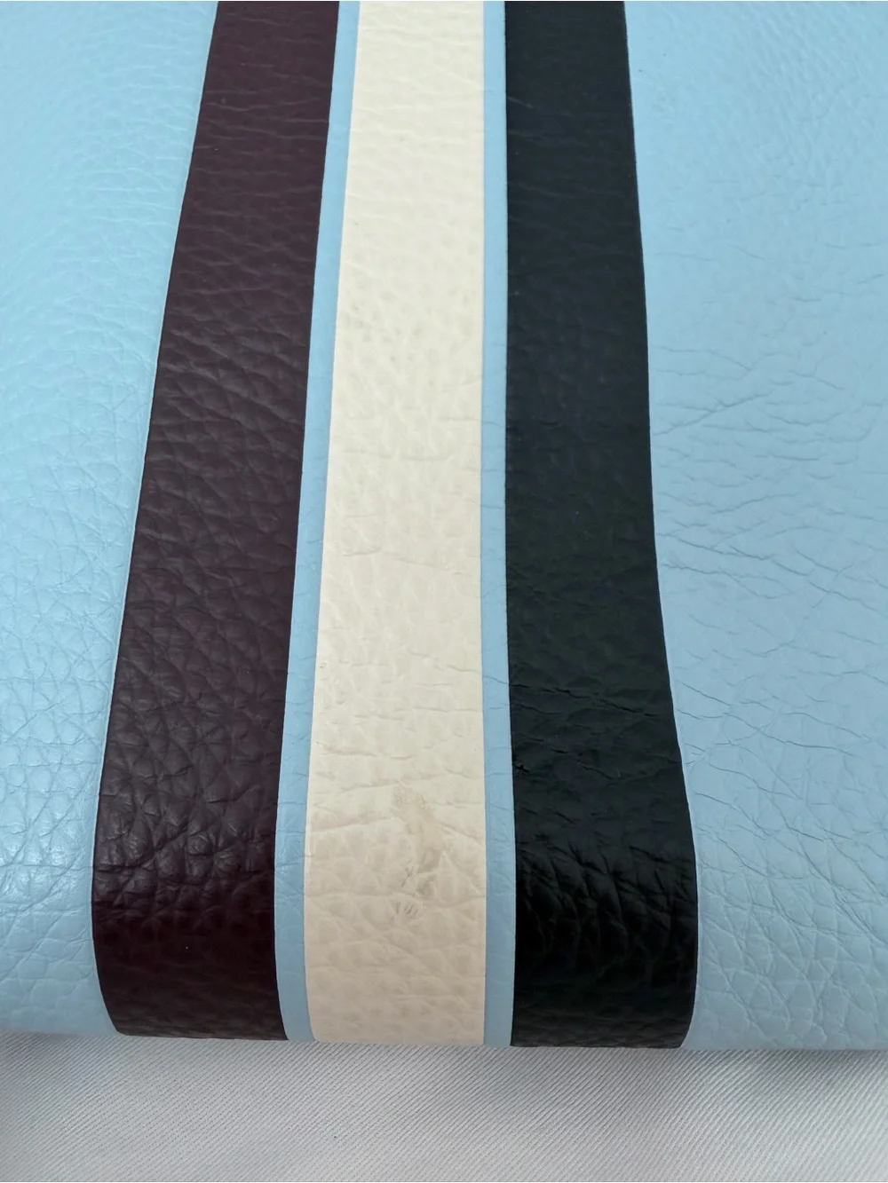 Coach Rowan Stripe Large Pouch